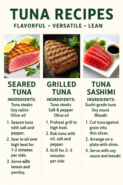 Easy & Healthy Tuna Recipes for Every Seafood Lover