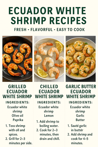 Best Ecuador White Shrimp Recipes You Must Try