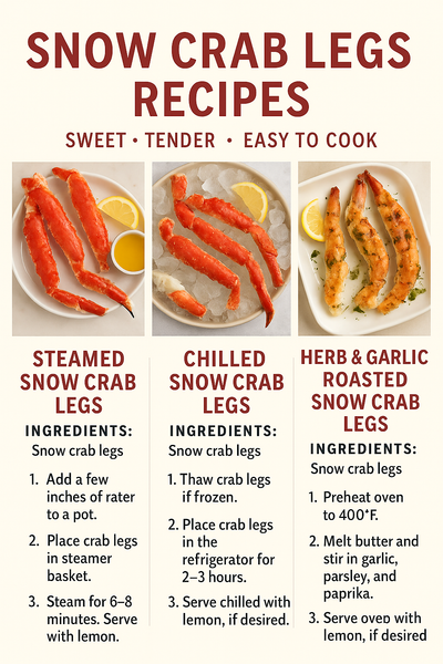 Easy Snow Crab Legs Recipes for a Perfect Seafood Dinner