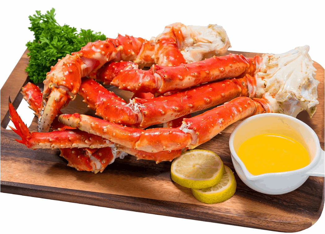 Colossal Alaskan Red King Crab Legs