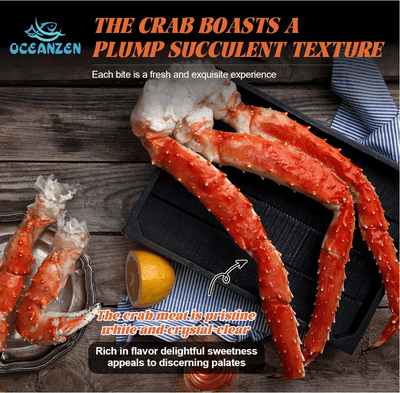 Colossal Alaskan Red King Crab Legs
