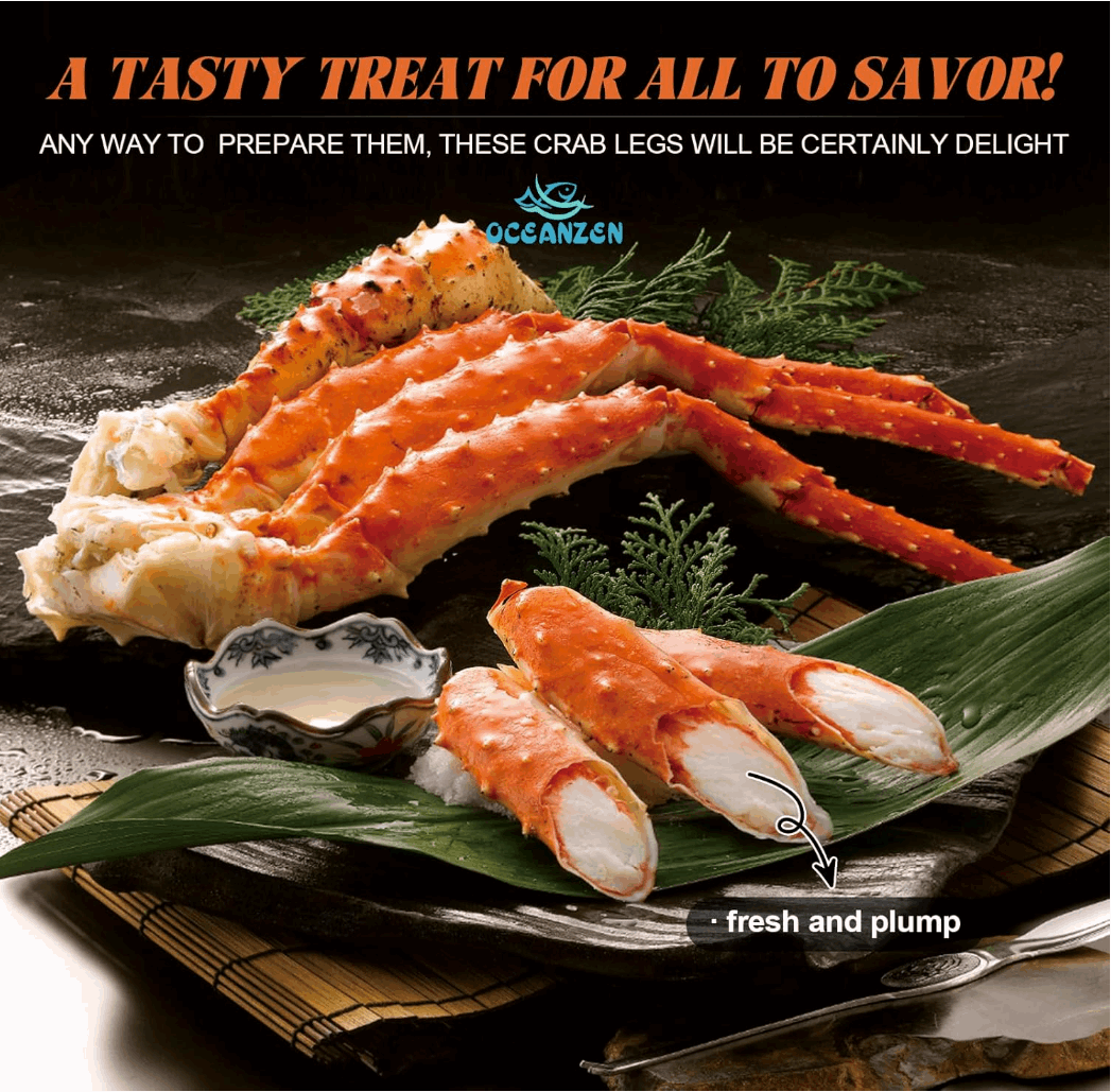 Colossal Alaskan Red King Crab Legs