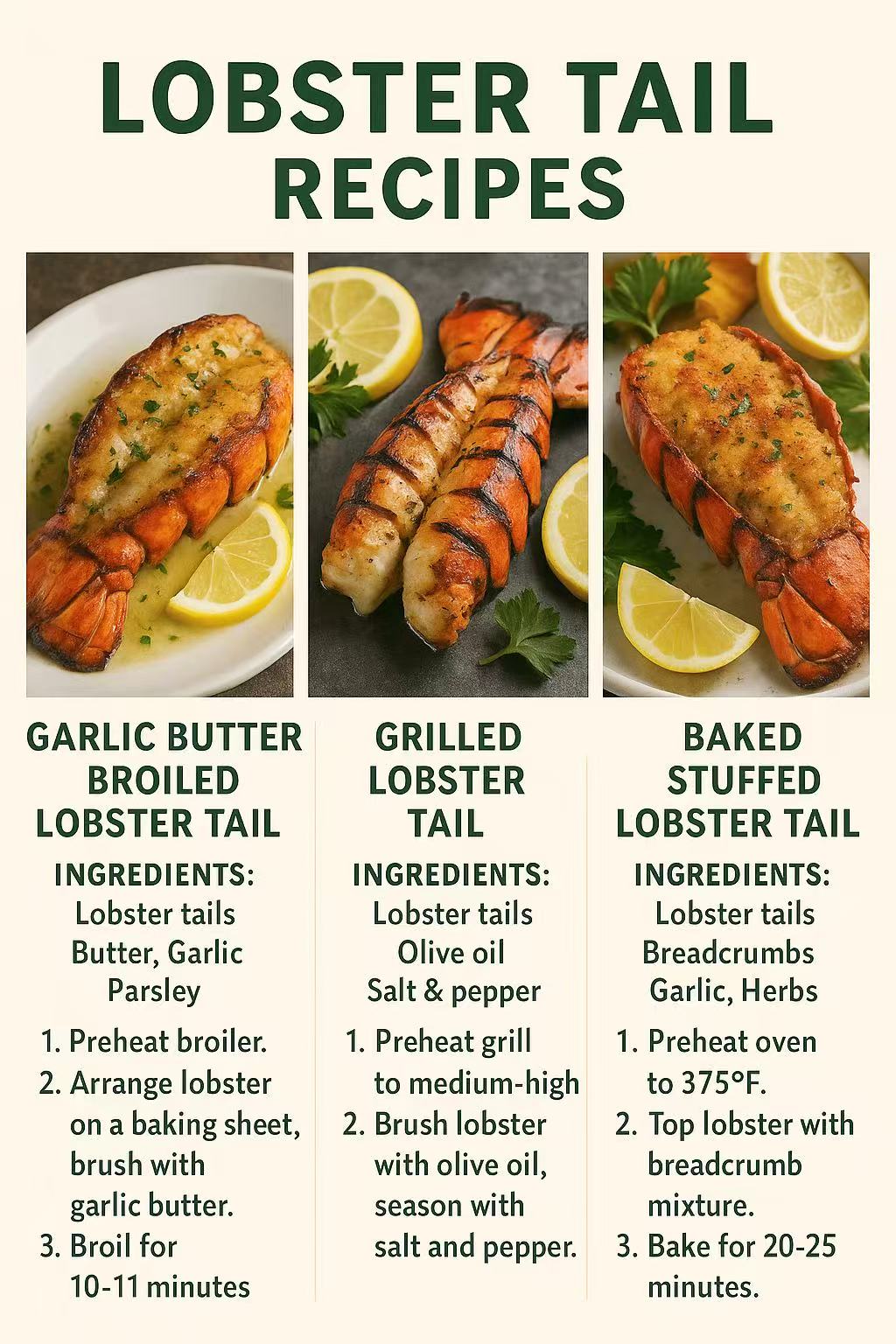 Premium Grade A Maine Lobster Tails