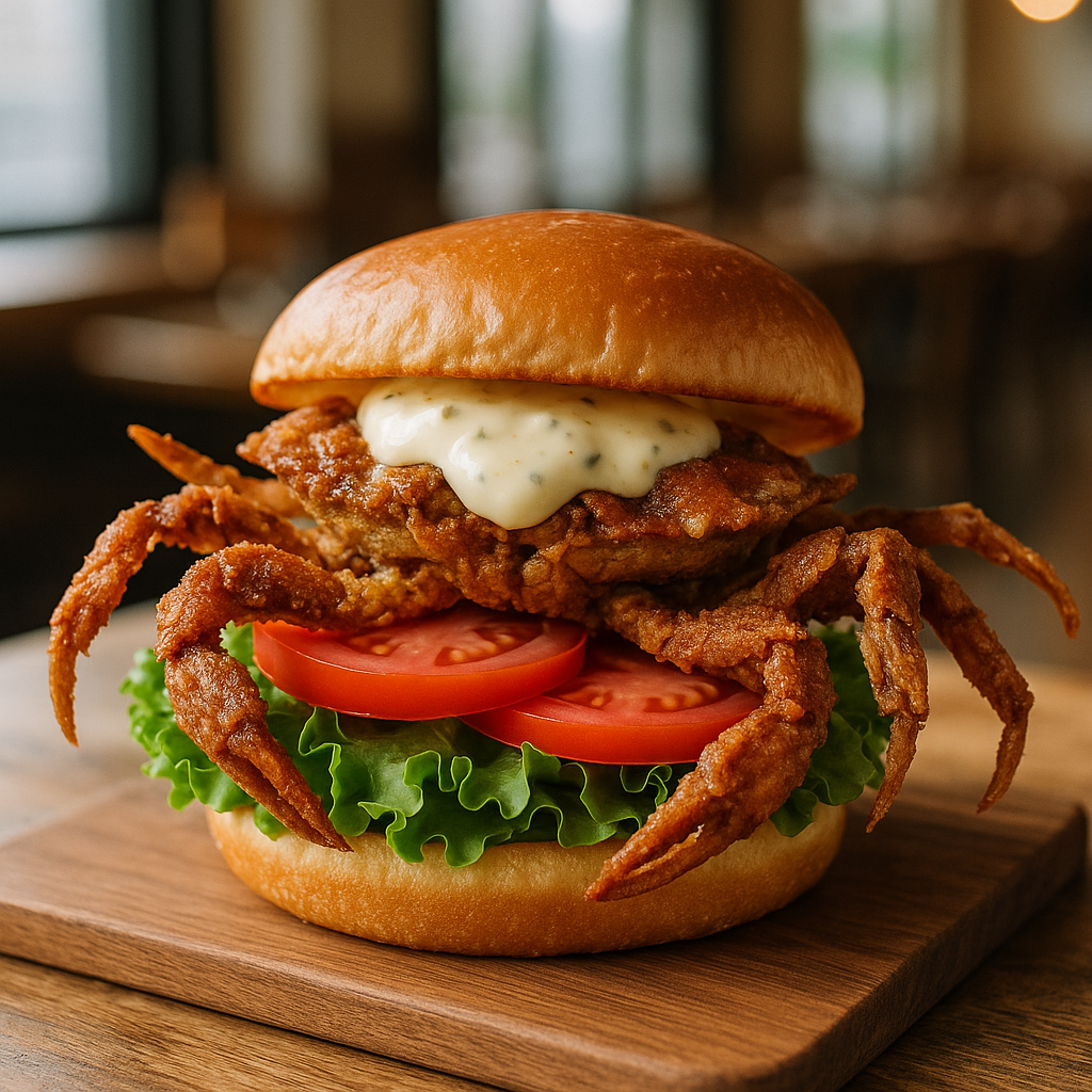 Premium Wild-Caught Soft Shell Crabs – Frozen, Cleaned & Ready to Cook