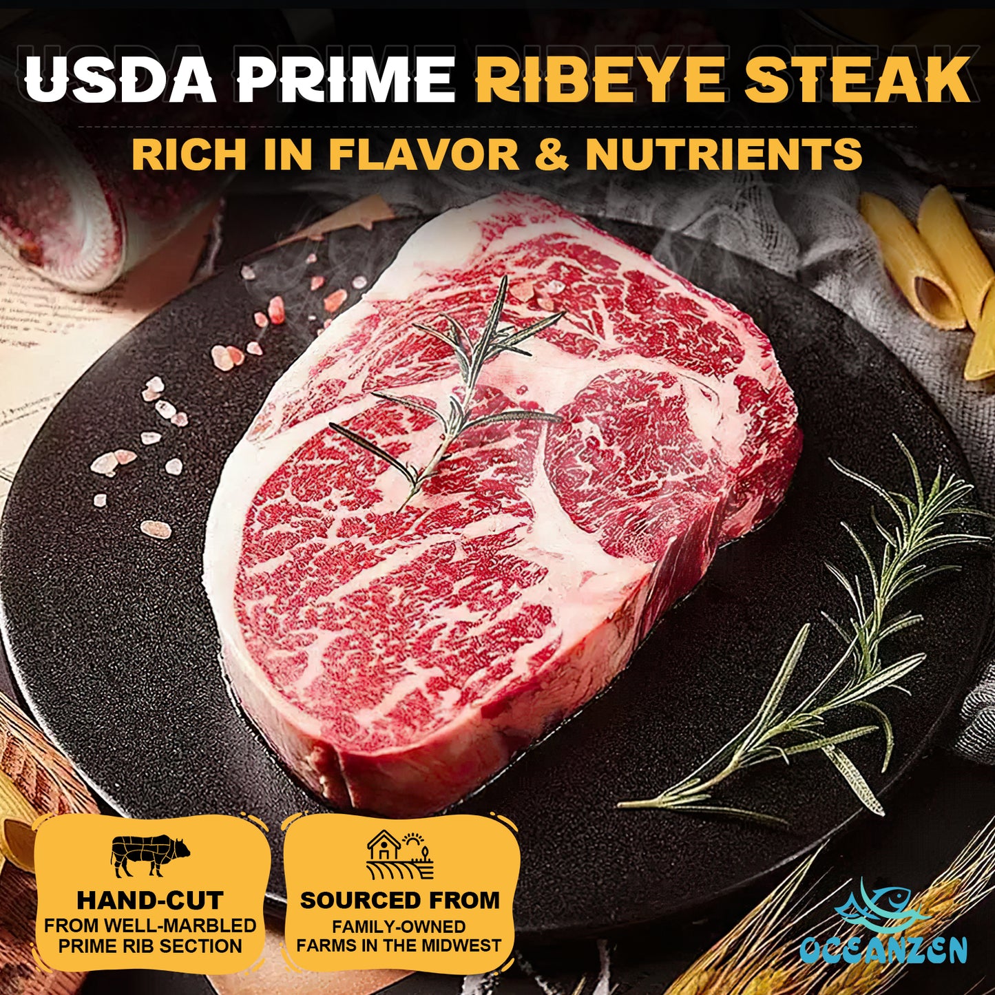 USDA Prime Ribeye Steak