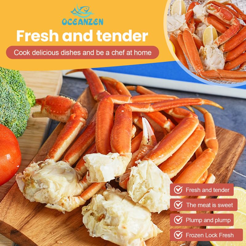 Large Alaska Snow Crab Legs - OceanZen