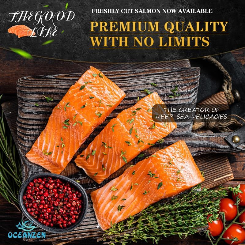Frozen Salmon Filets Whole Skinless Slab