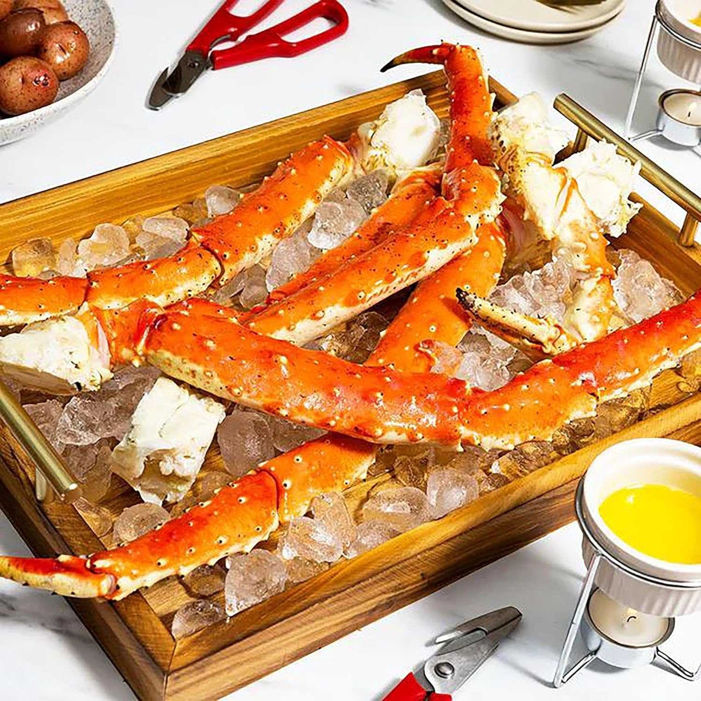 Largest Size Colossal Alaskan Red King Crab Legs