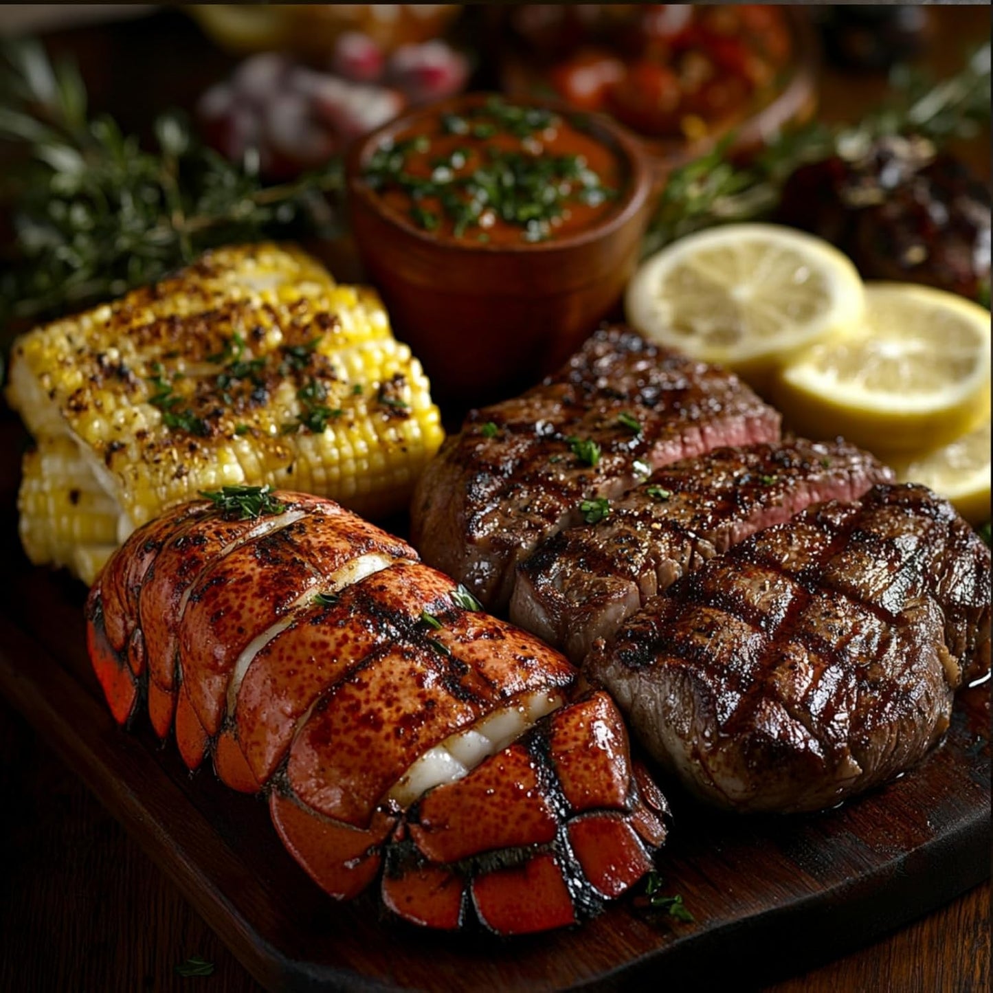 Lobster Tail Beef Gift Box