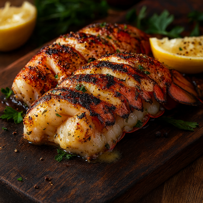 Premium Maine Lobster Tails | Grade A, Flash-Frozen for Freshness (2–20 Tails, 6oz Each)