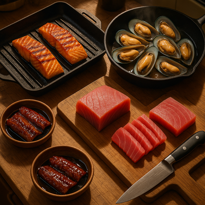 Oceanzen Tasting Set – Premium Seafood Combo