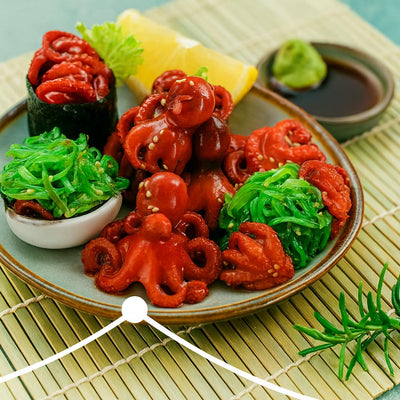 Baby Octopus Salad (Marinated Tako)