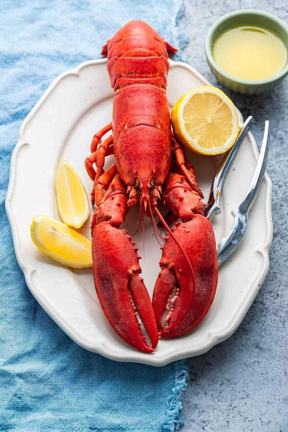 Fully Cooked Whole Lobster (1.25 lb Each, 2-20 lb Packs)